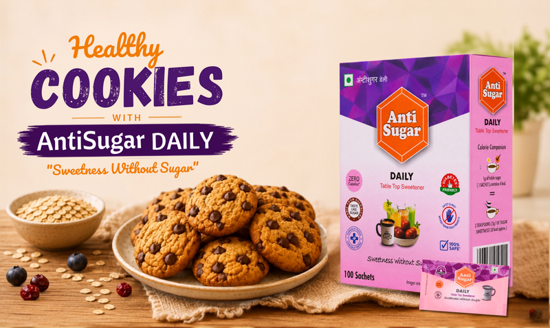 Healthy Cookies with AntiSugar DAILY | "Sweetness Without Sugar"