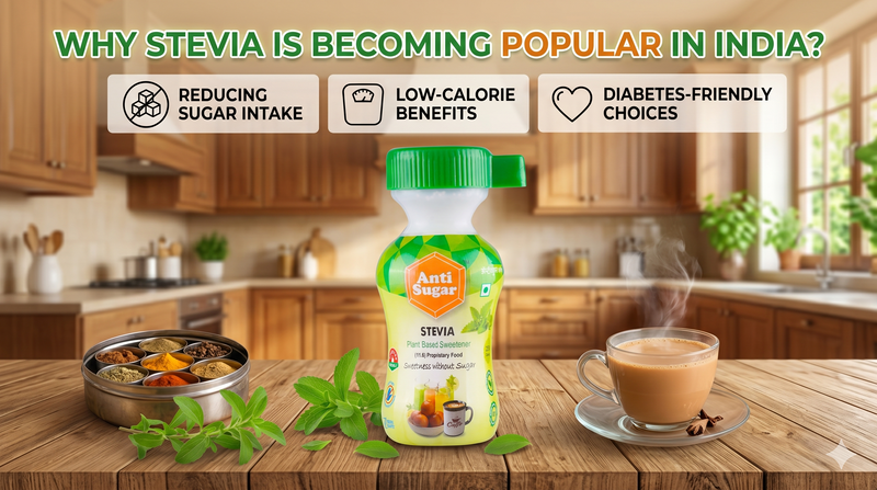 Why Stevia Is Becoming Popular in India?