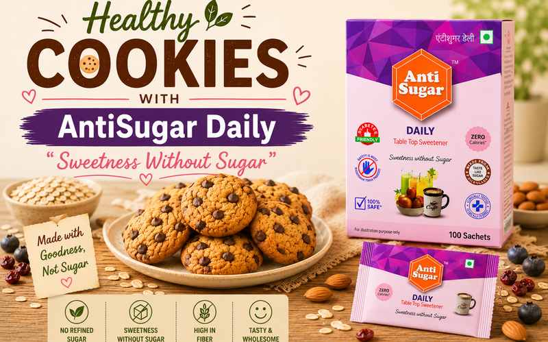 Healthy Cookies with AntiSugar DAILY | "Sweetness Without Sugar"