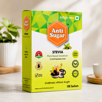 Anti Sugar Stevia - 100 Sachets .