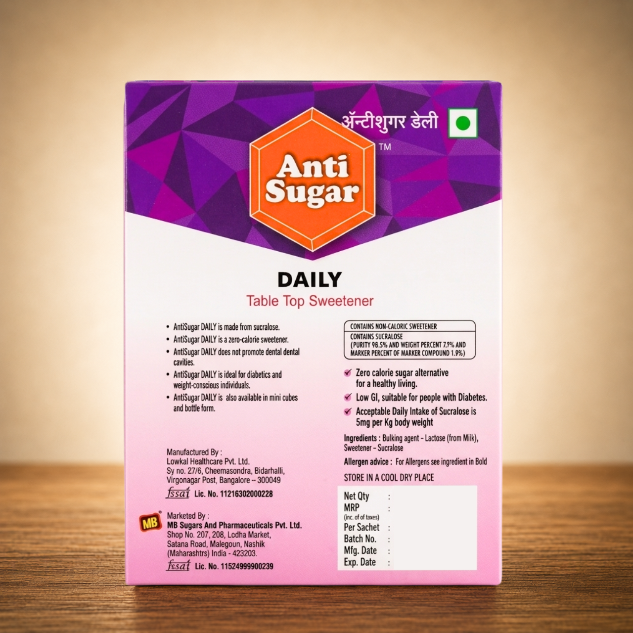AntiSugar DAILY - 100 Sachets