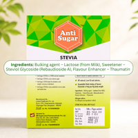 Anti Sugar Stevia - 100 Sachets .