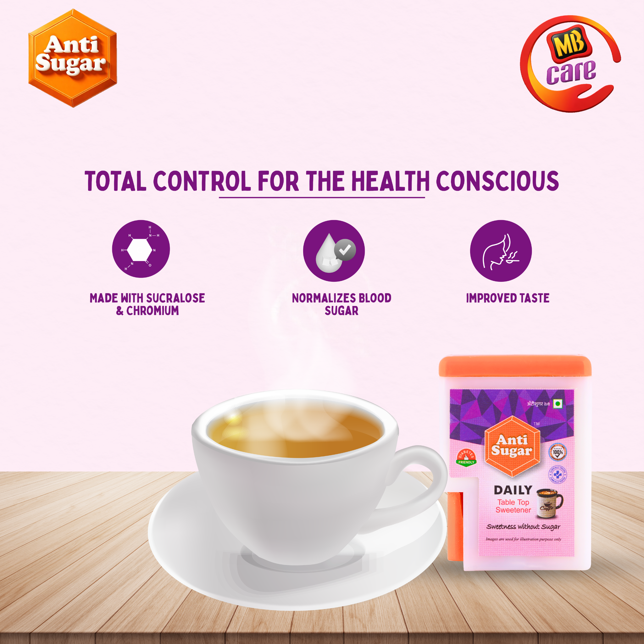 Anti Sugar Daily -- Sugar Cubes .