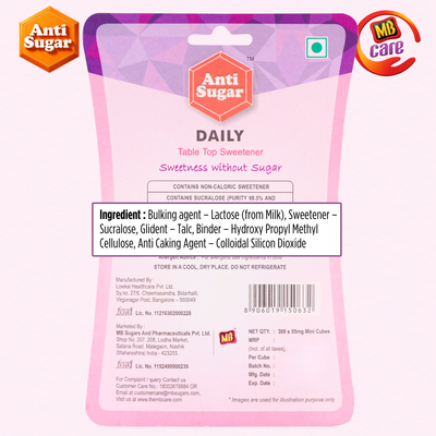 AntiSugar DAILY | Mini Cubes
