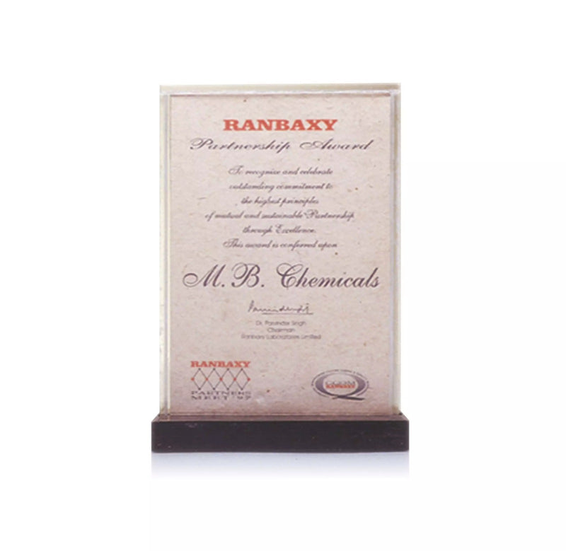 RANBAXY Partnership Award